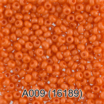 Бисер Чехия " GAMMA" круглый 1 10/ 0 2. 3 мм 5 г 1- й сорт A009 абрикосовый ( 16189 ) 