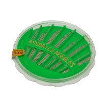 Иглы для шитья ручные " Gamma" HN- 01 в круге большие в пластиковой упаковке 30 шт. P