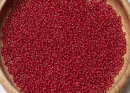 Бисер Япония MIYUKI Seed Beads 15/0 5г 0010 огненно-красный серебряная линия внутри